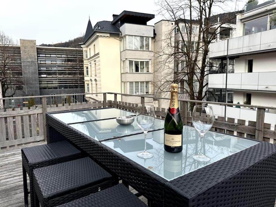 Maisonette-Apartment Mit Grosser Terrasse Im Zentrum Von Bregenz Exterior foto